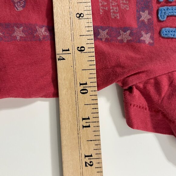 Vintage‎ Peek Little Peanut Theodore Roosevelt Patriotic Quote T Shirt 3 - 6 M - Picture 9 of 12